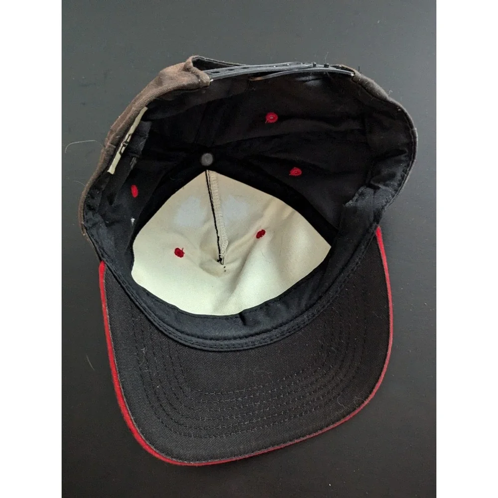 Vintage Boyer Construction Hat Snapback Brown OSFM‎ Faded by Outdoor Cap